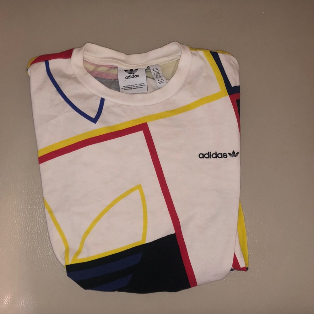 Adidas white shirt used